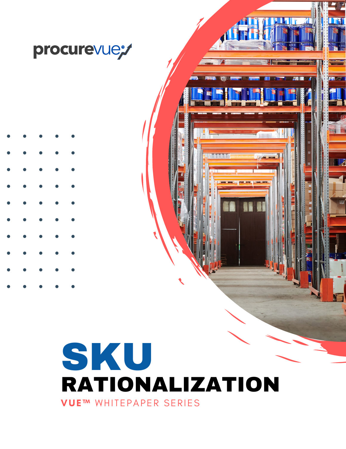 ProcureVueTM - SKU Rationalization (VueTM Whitepaper Series)-1